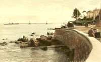 Picture of Seaview and a view of the pier c1935